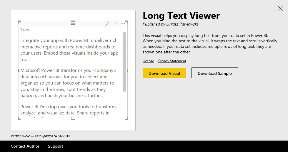 long text viewer